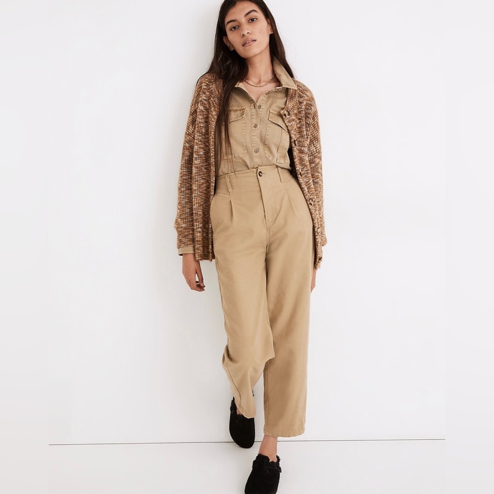 Madewell Moleskin Pleated Balloon Pants (Slightly Imperfect)